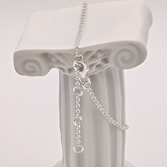 925 Sterling Silver Pink Kunzite Chain Bracelet Gift For Her - Picture 5 of 5